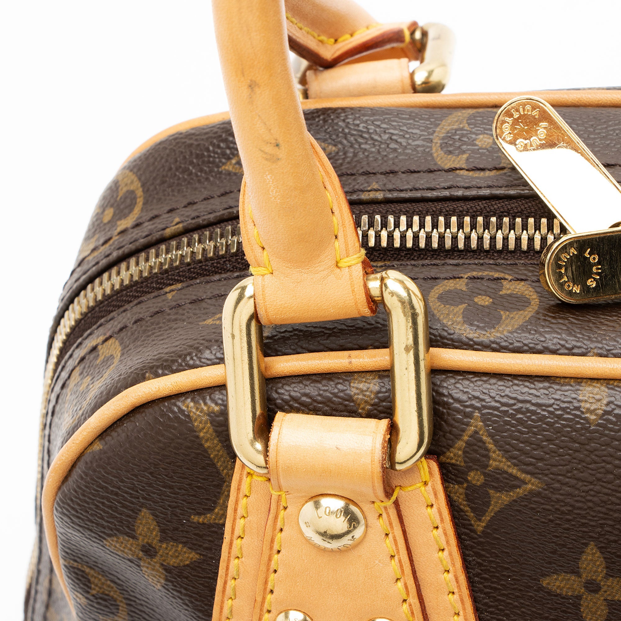 Louis Vuitton Vintage Monogram Canvas Manhattan PM Satchel