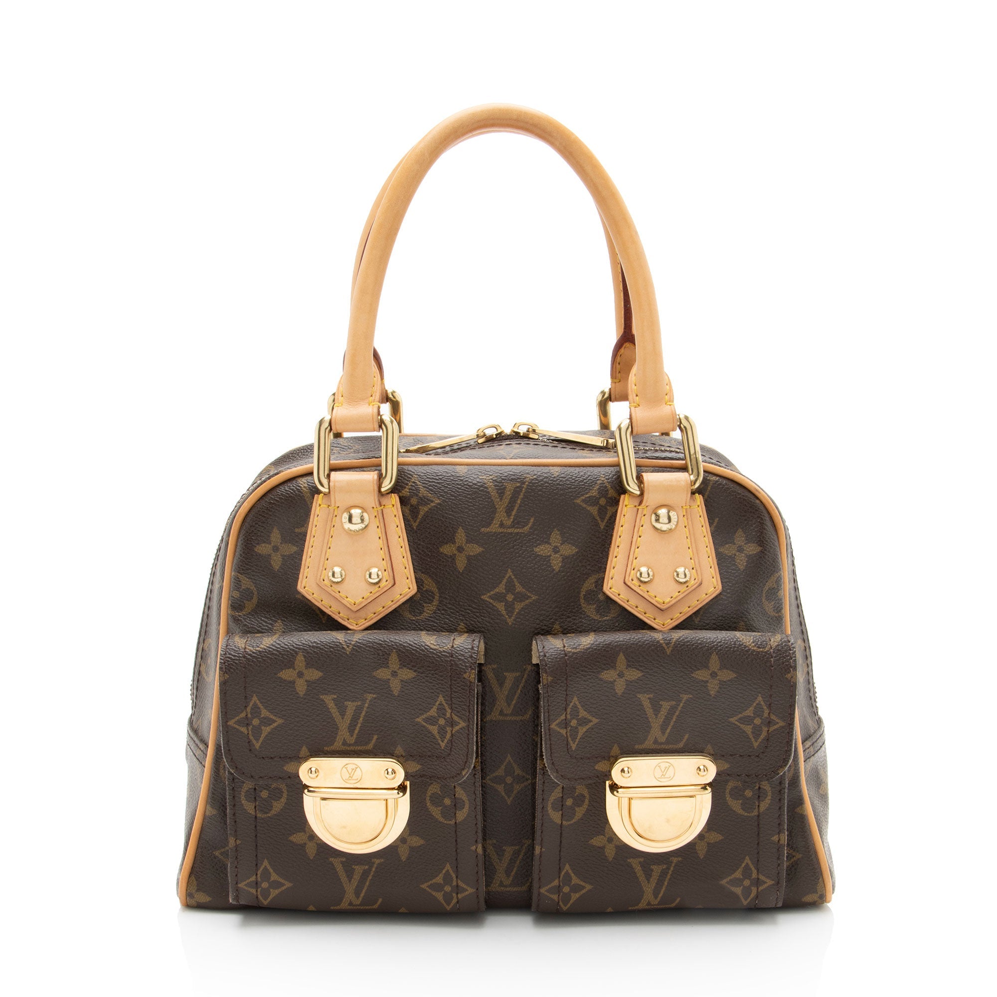 Louis Vuitton Vintage Monogram Canvas Manhattan PM Satchel