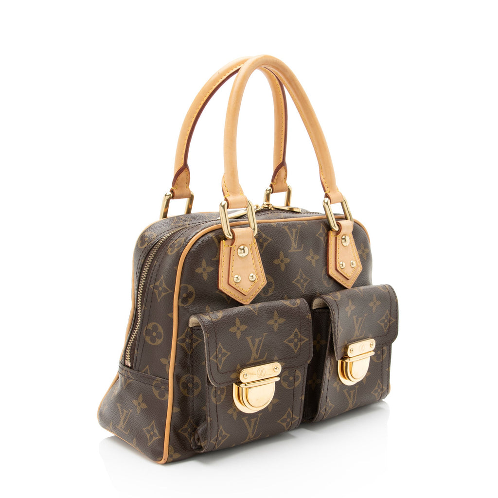 Louis Vuitton Vintage Monogram Canvas Manhattan PM Satchel