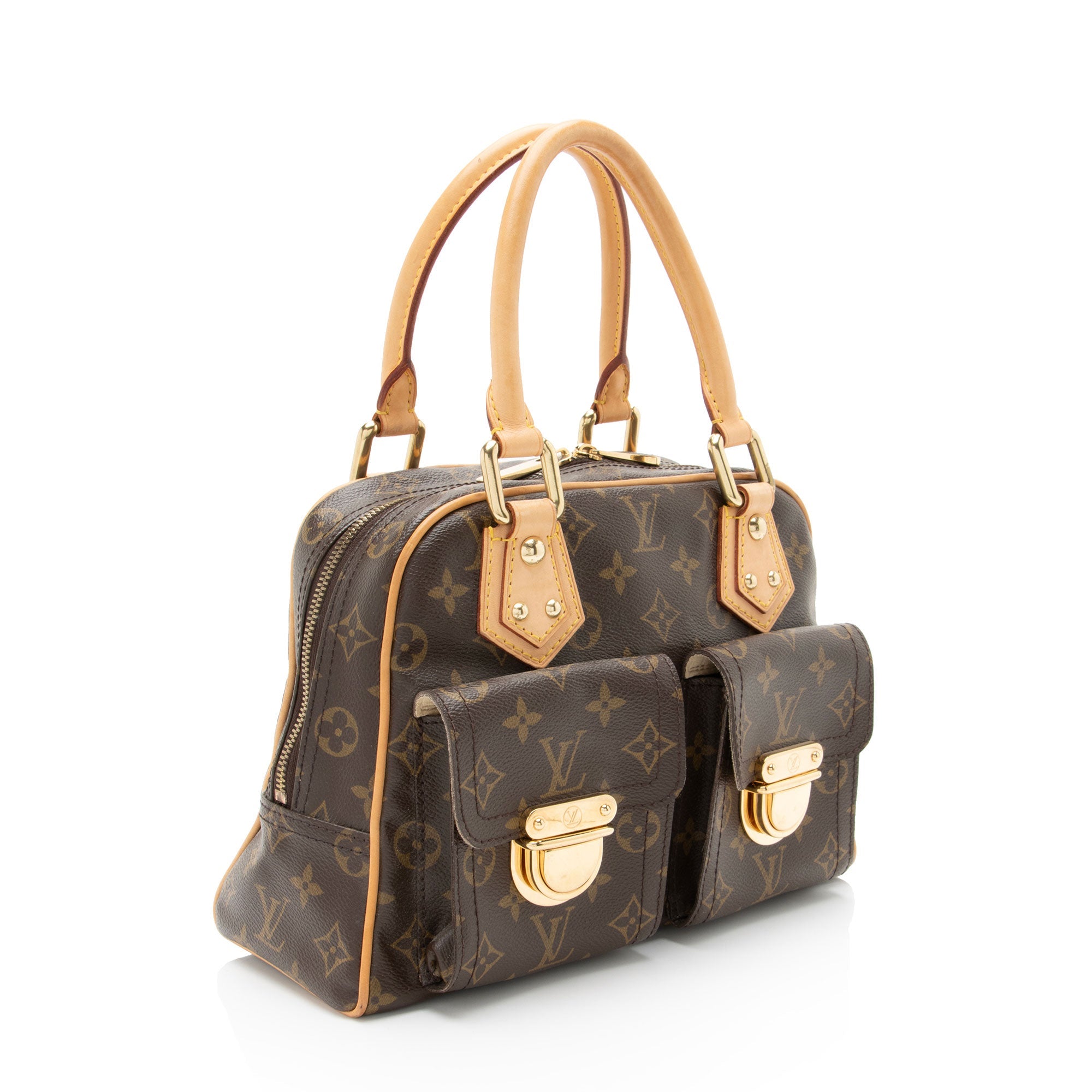Louis Vuitton Vintage Monogram Canvas Manhattan PM Satchel
