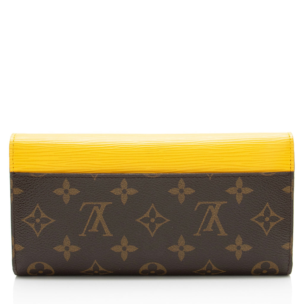Louis Vuitton Monogram Canvas Marie-Lou Long Wallet