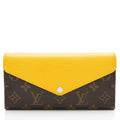Louis Vuitton Monogram Canvas Marie-Lou Long Wallet