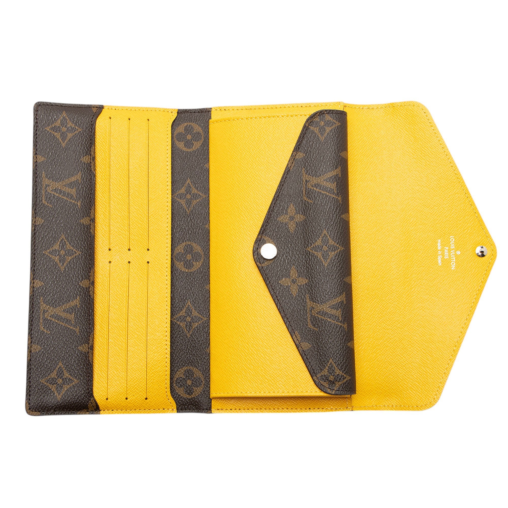 Louis Vuitton Monogram Canvas Marie-Lou Long Wallet