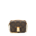 Louis Vuitton Monogram Canvas Micro Metis Shoulder Bag
