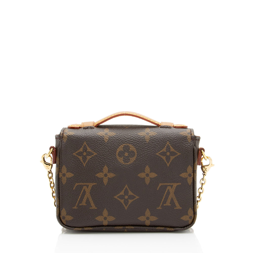 Louis Vuitton Monogram Canvas Micro Metis Shoulder Bag