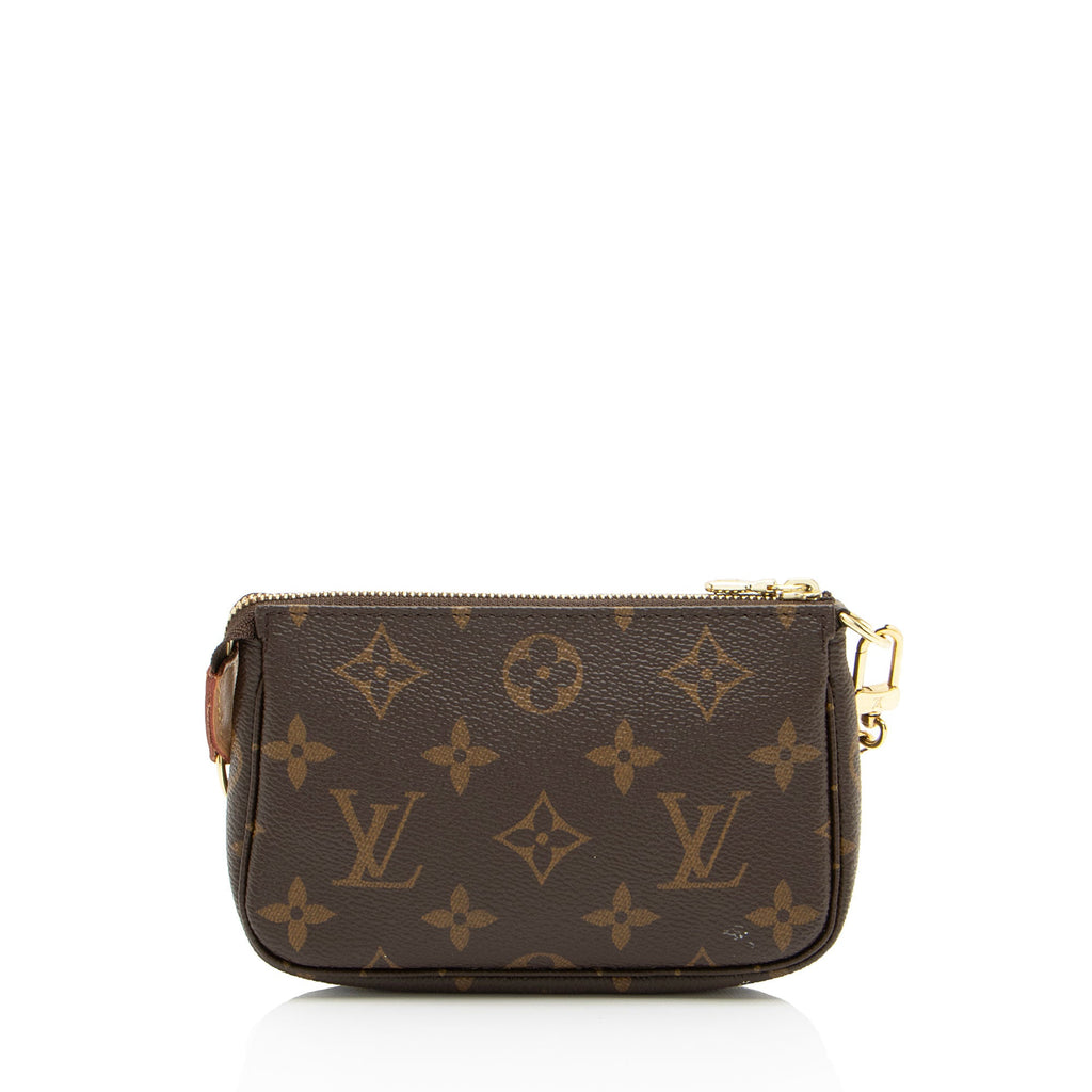 Louis Vuitton Monogram Canvas Mini Pochette Accessoires (SHF-9bHcIk)
