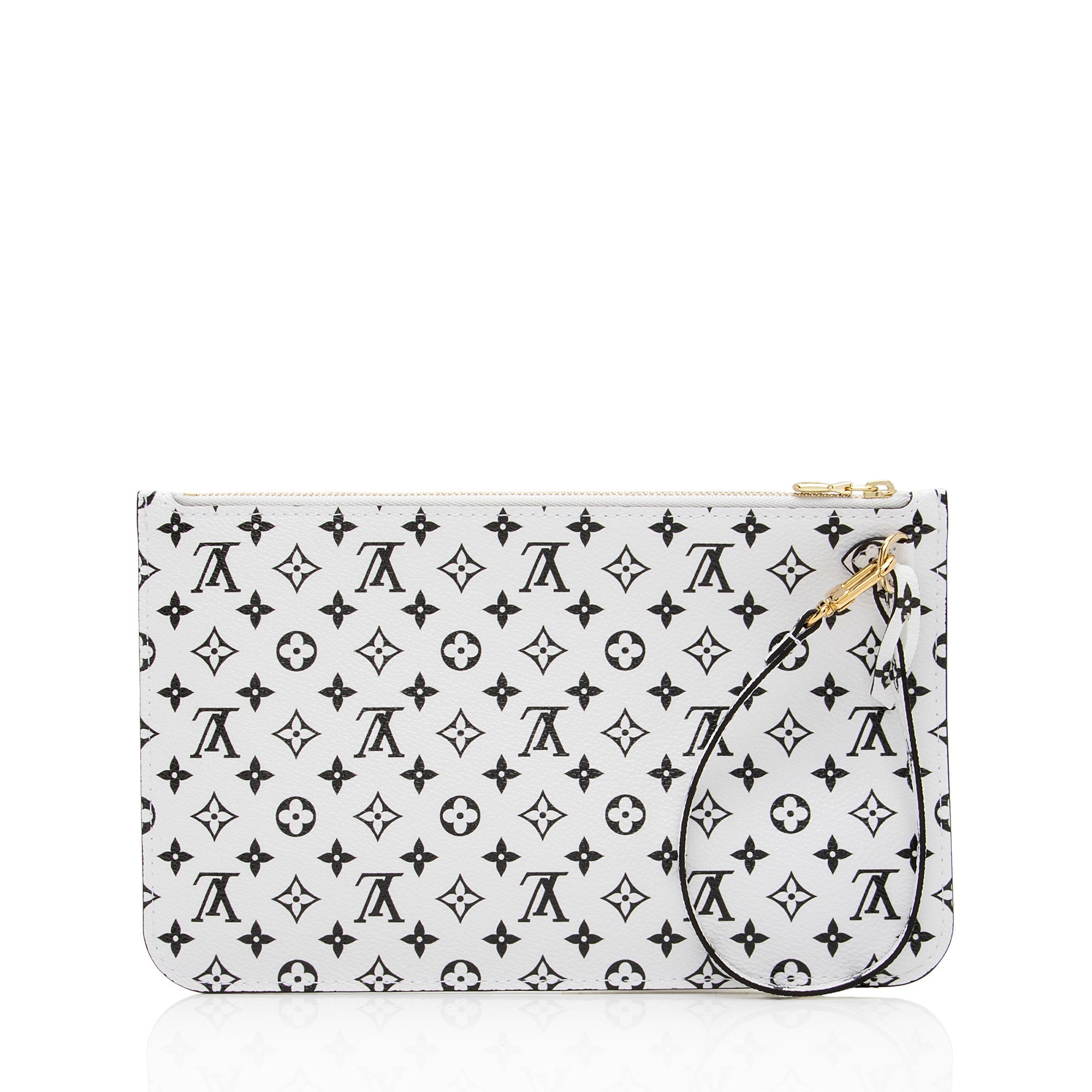 Louis Vuitton Giant Monogram Canvas Neverfull MM Pochette (SHF-6rCN8J)