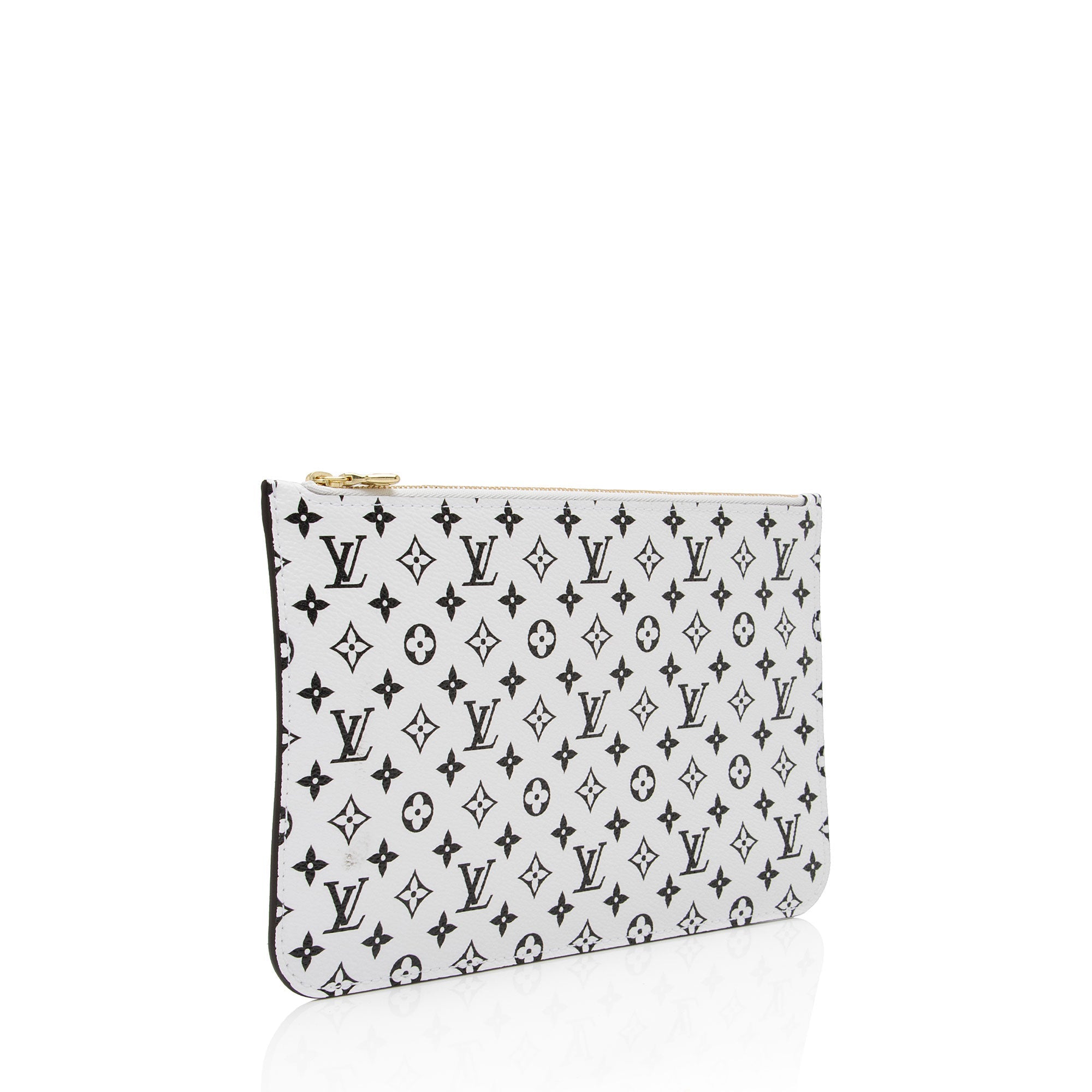 Louis Vuitton Giant Monogram Canvas Neverfull MM Pochette (SHF-6rCN8J)