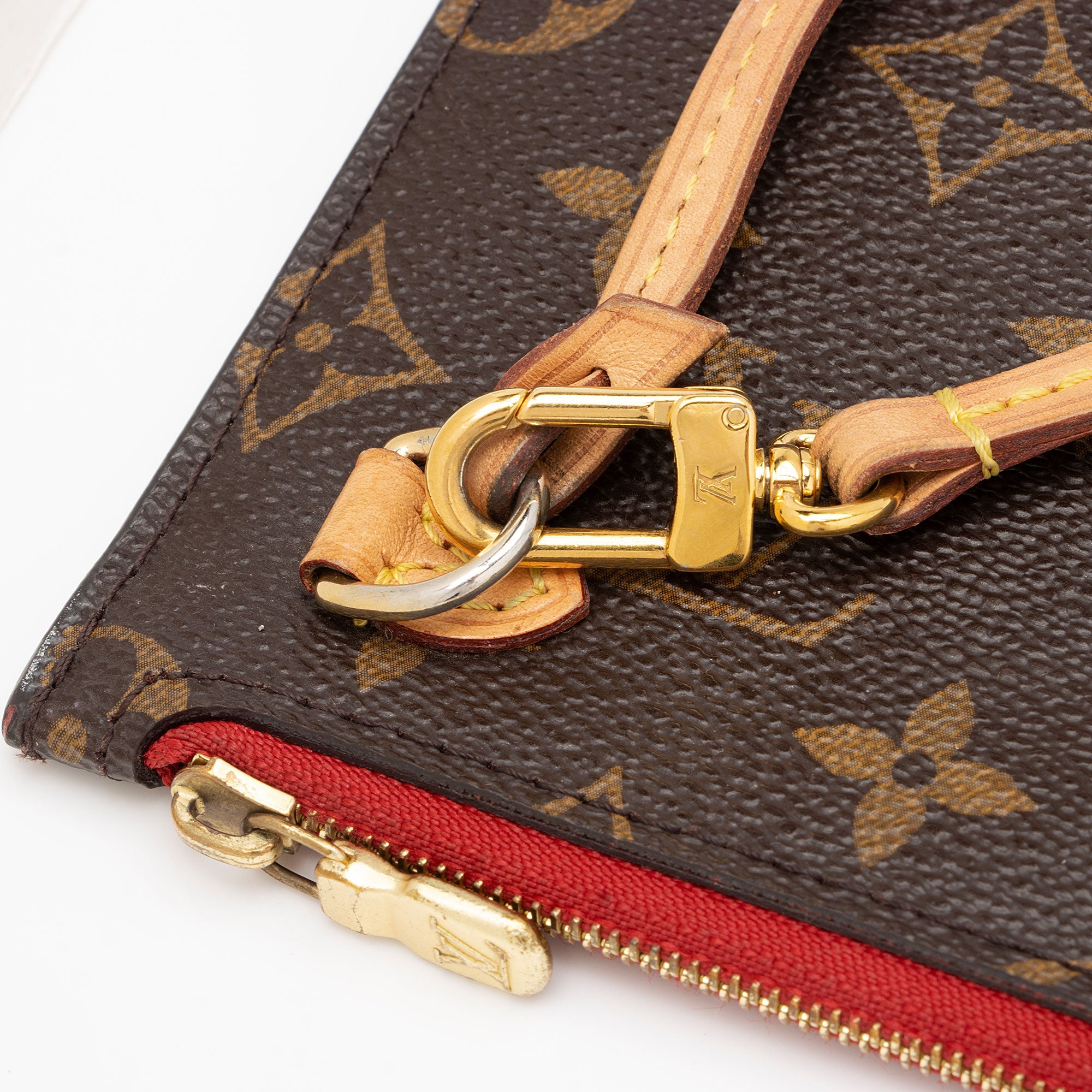 Louis Vuitton Monogram Canvas Neverfull MM Pochette (SHF-17l2LM)