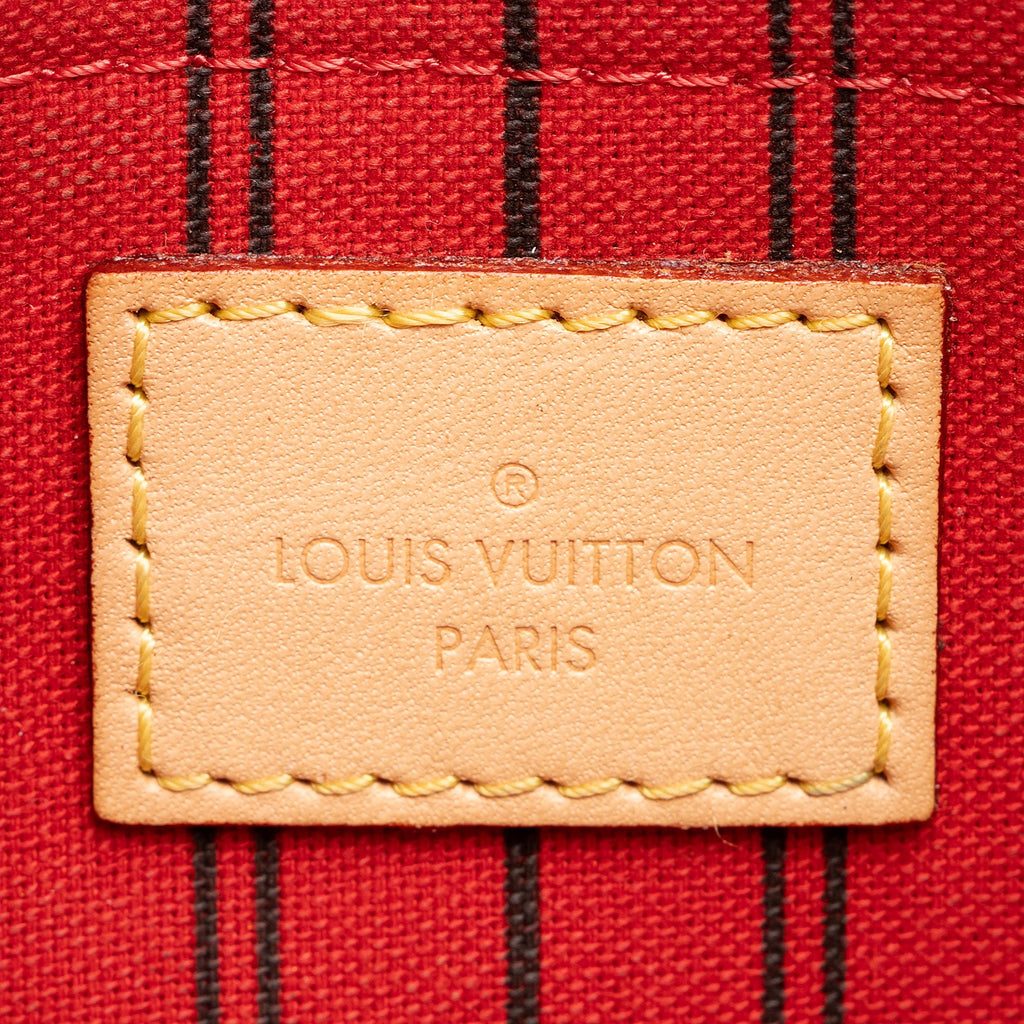 Louis Vuitton Monogram Canvas Neverfull MM Pochette (SHF-17l2LM)