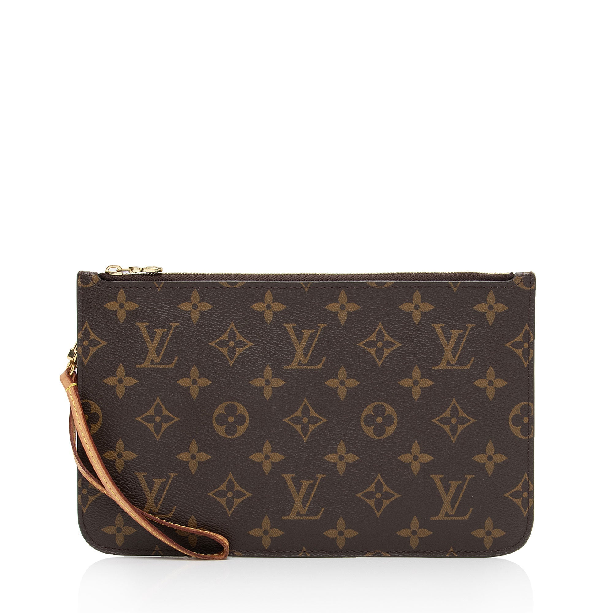 Louis Vuitton Monogram Canvas Neverfull MM Pochette (SHF-qan9t6)