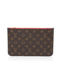 Louis Vuitton Monogram Canvas Neverfull MM Pochette (SHF-2w9Ig6)