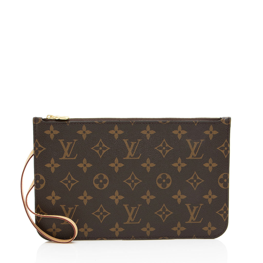 Louis Vuitton Monogram Canvas Neverfull MM Pochette (SHF-Jaeu3s)