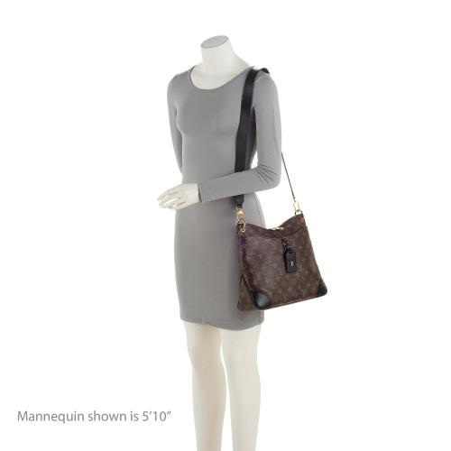 Louis Vuitton Monogram Canvas Odeon MM NM Shoulder Bag (SHF-9QQwaH)