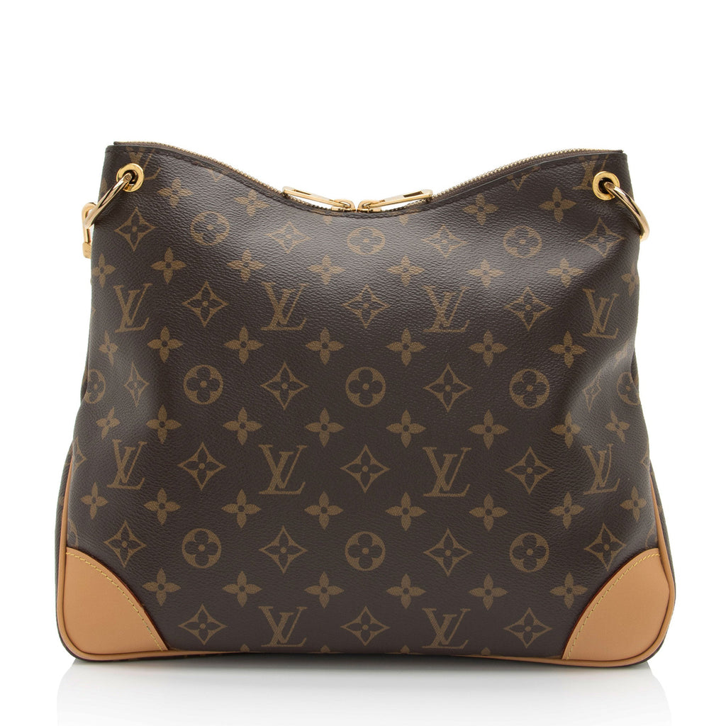Louis Vuitton Monogram Canvas Odeon MM NM Shoulder Bag (SHF-7ZJiDn)
