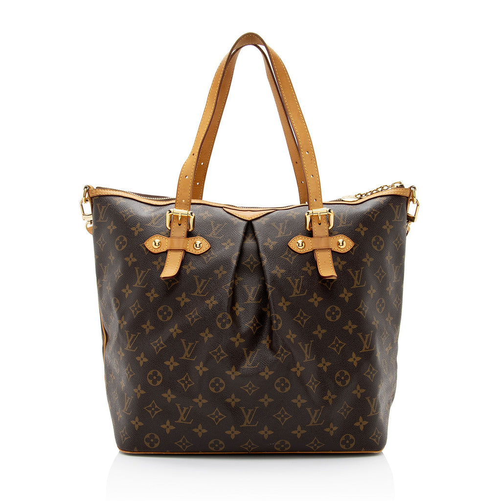 Louis Vuitton Monogram Canvas Palermo GM Tote (SHF-bjd1XX)