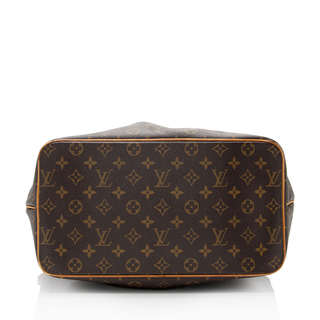 Louis Vuitton Monogram Canvas Palermo GM Tote (SHF-bjd1XX)
