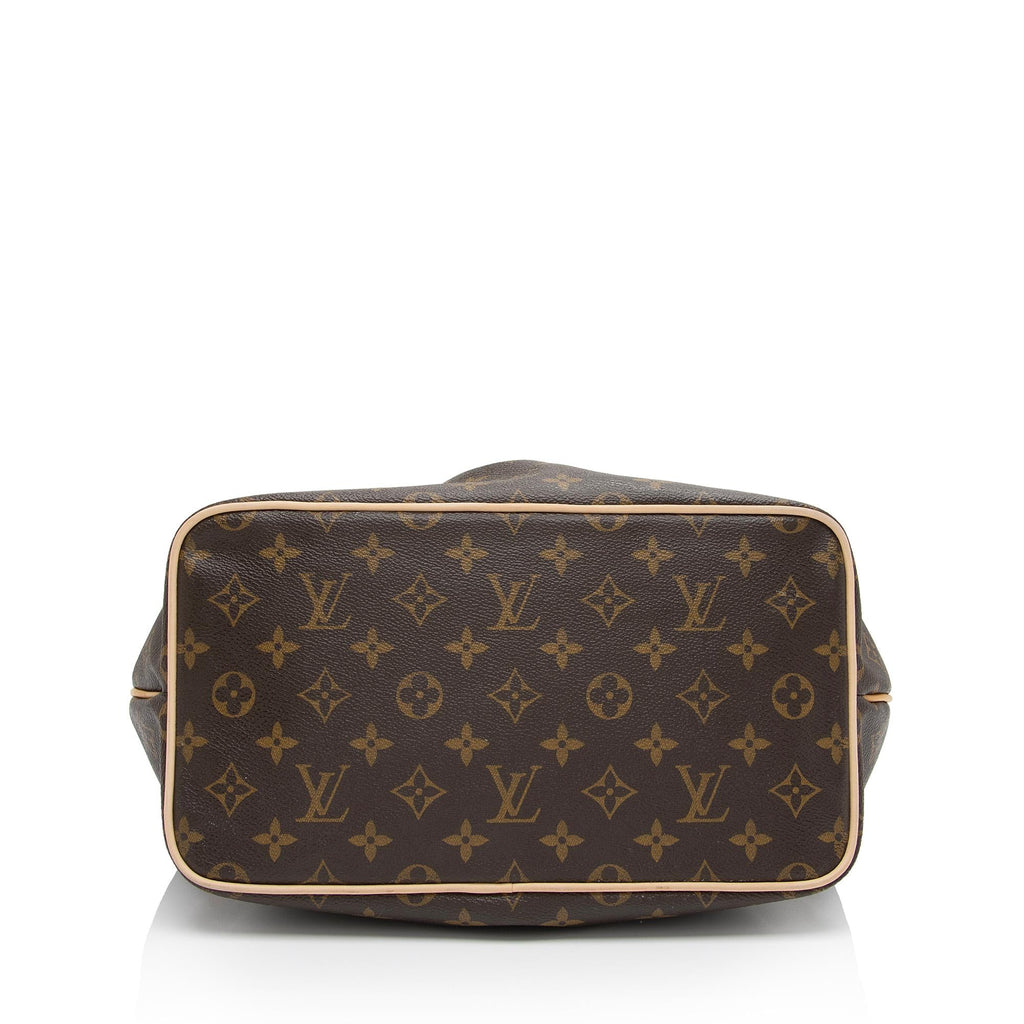 Louis Vuitton Monogram Canvas Palermo PM Tote (SHF-7STe5d)