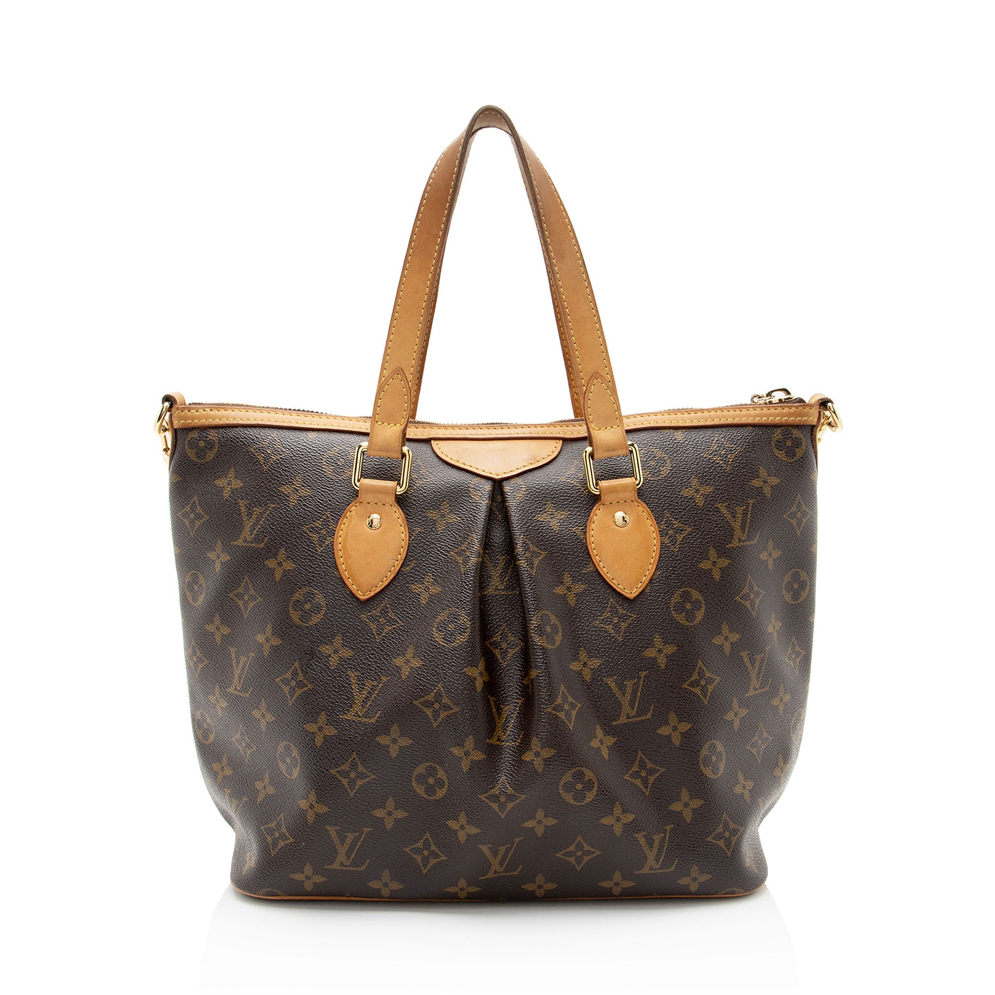Louis Vuitton Monogram Canvas Palermo PM Tote (SHF-n5CXbl)