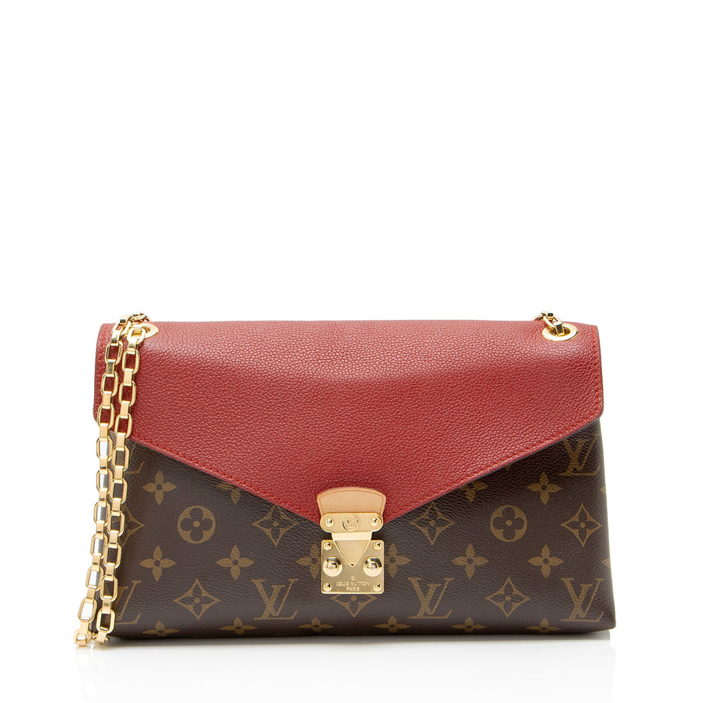 Louis Vuitton Monogram Canvas Pallas Chain Shoulder Bag