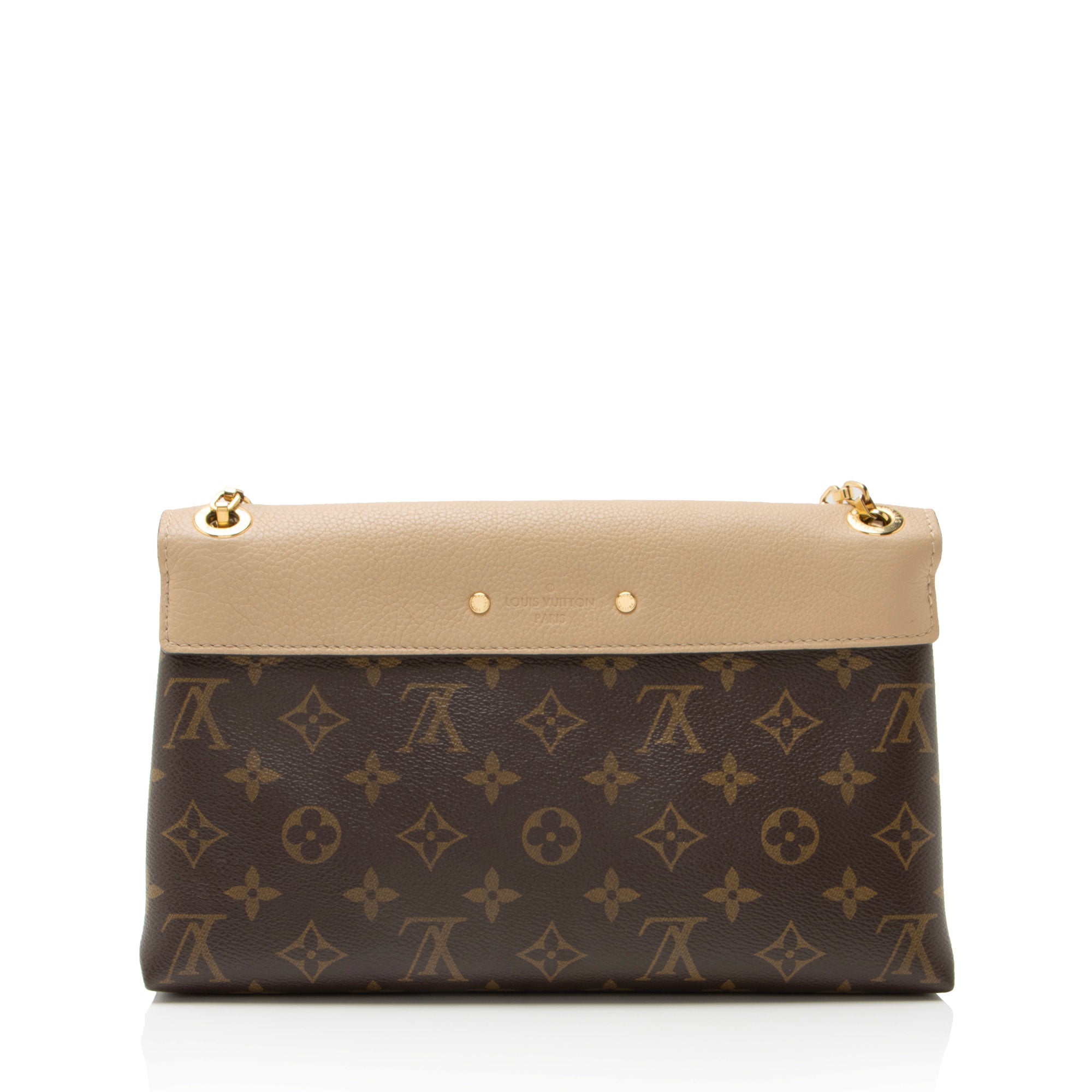 Louis Vuitton Monogram Canvas Pallas Chain Shoulder Bag