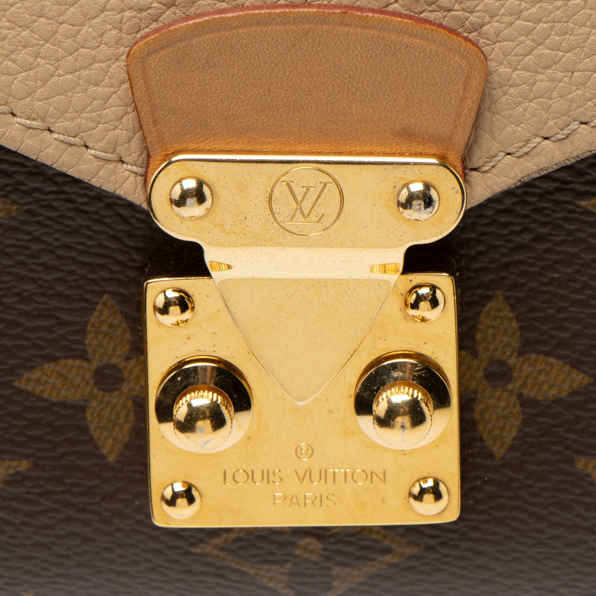Louis Vuitton Monogram Canvas Pallas Chain Shoulder Bag