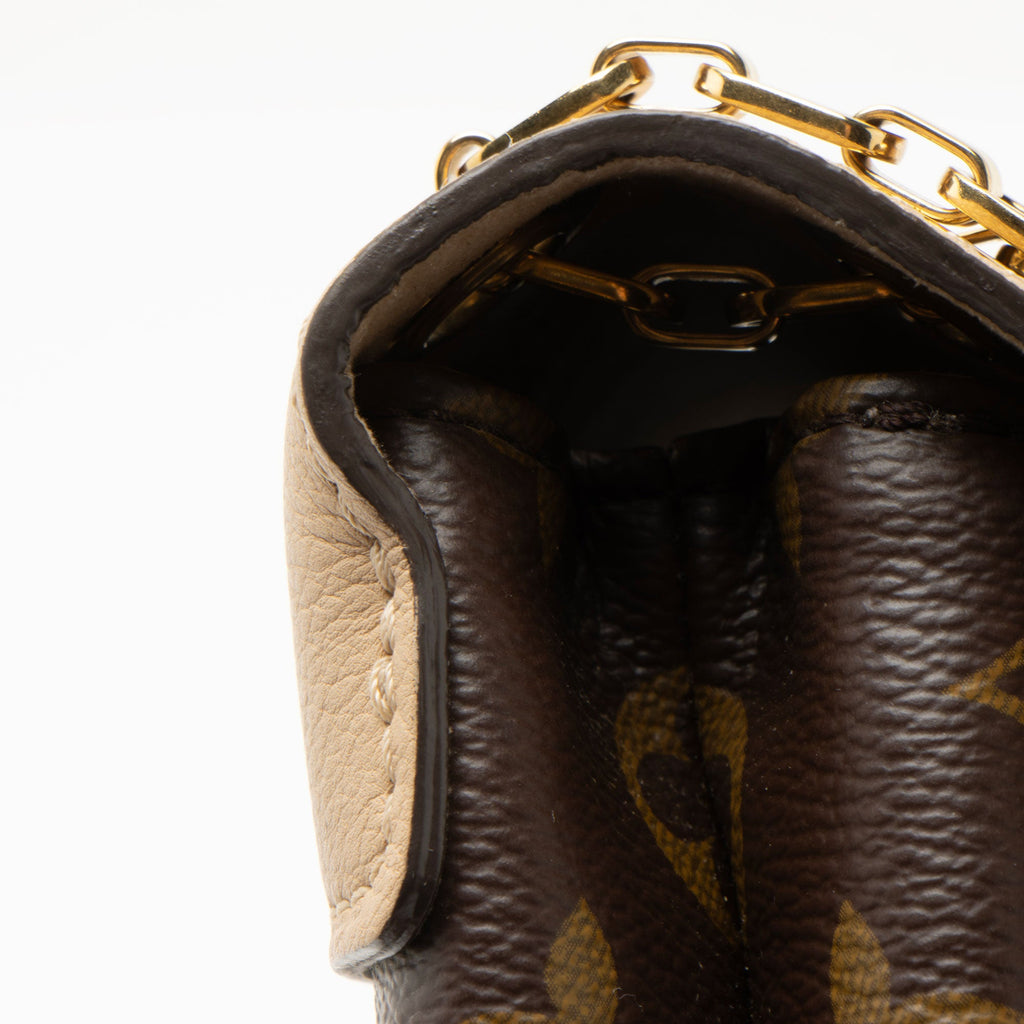 Louis Vuitton Monogram Canvas Pallas Chain Shoulder Bag