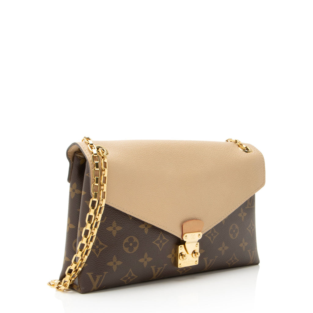 Louis Vuitton Monogram Canvas Pallas Chain Shoulder Bag