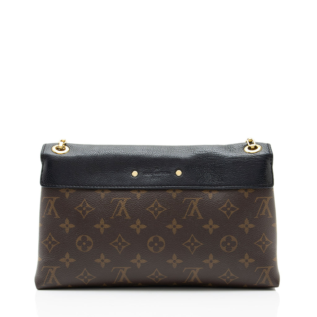 Louis Vuitton Monogram Canvas Pallas Chain Shoulder Bag