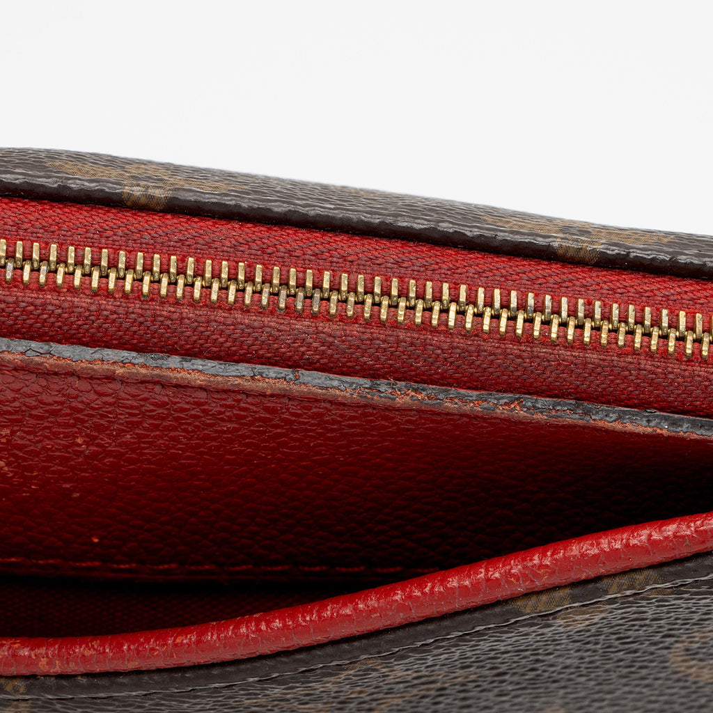 Louis Vuitton Monogram Canvas Pallas Clutch - FINAL SALE (SHF-OgqvvG)