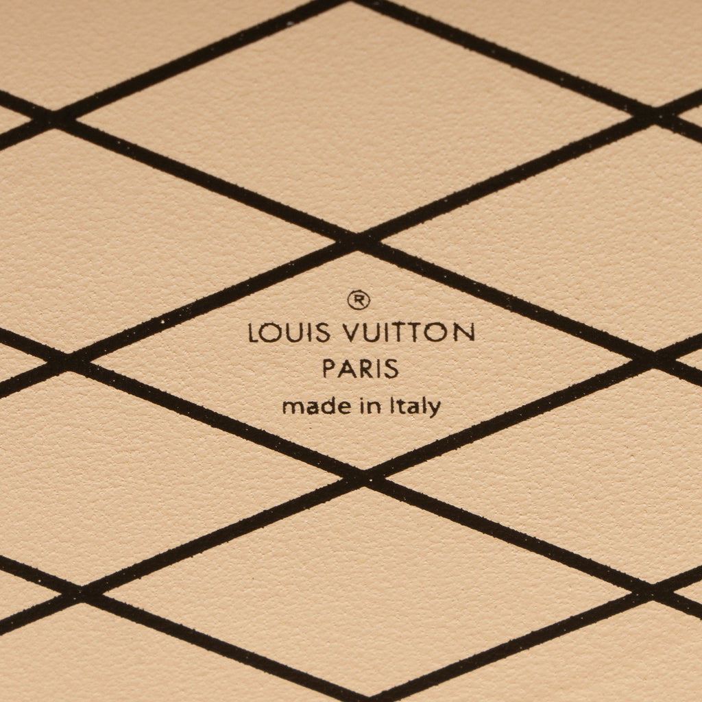 Louis Vuitton Monogram Canvas Palm Petite Malle Bag