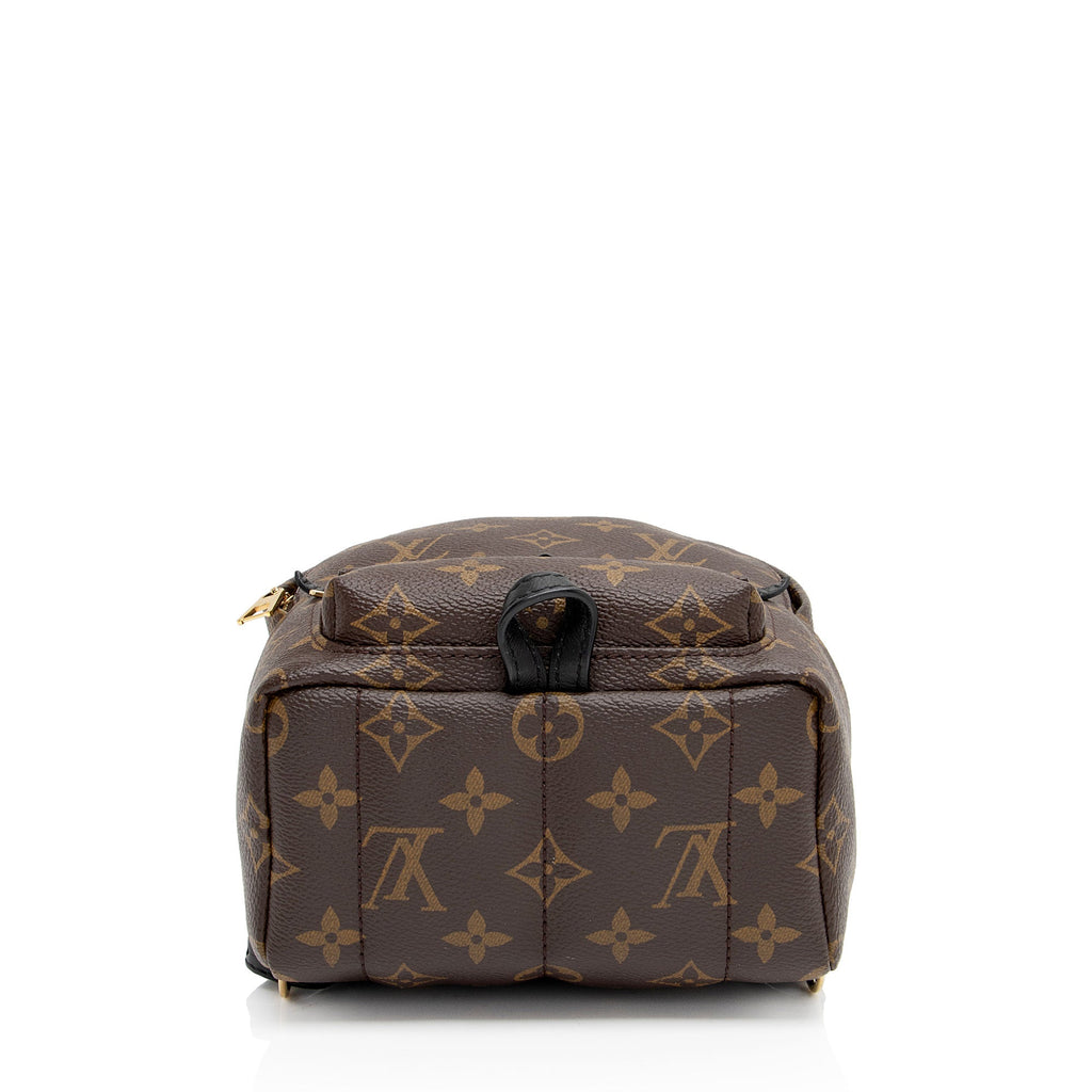 Louis Vuitton Monogram Canvas Palm Springs Mini Backpack (SHF-VmlH0l)