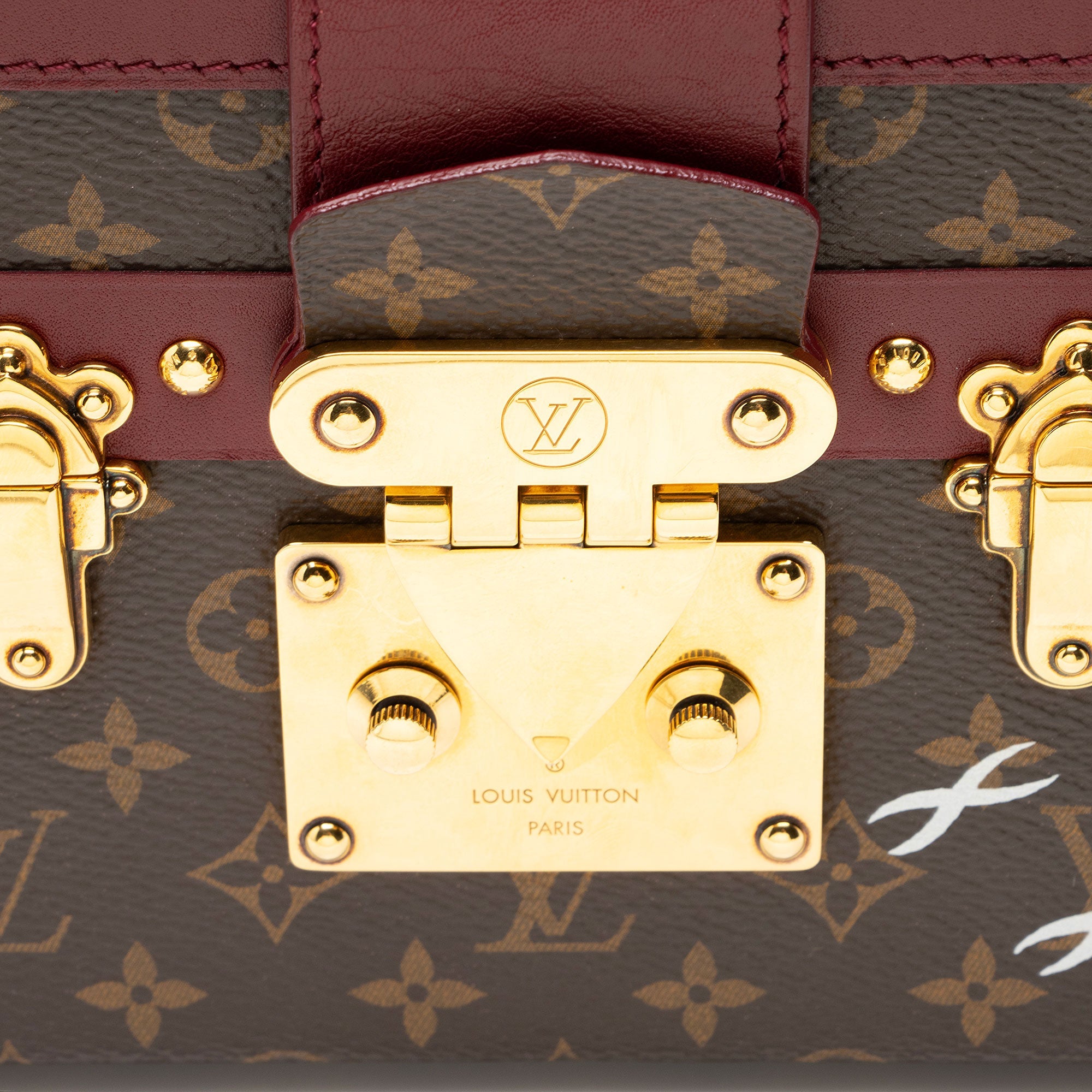 Louis Vuitton Monogram Canvas Petite Malle Bag