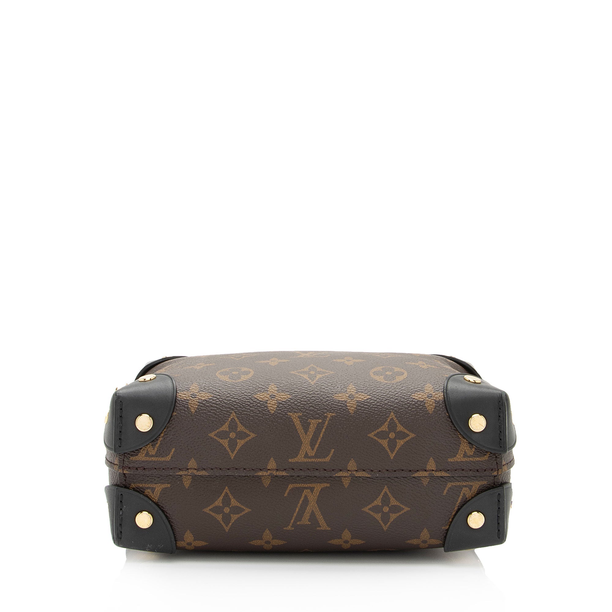 Louis Vuitton Monogram Canvas Petite Malle Souple Satchel