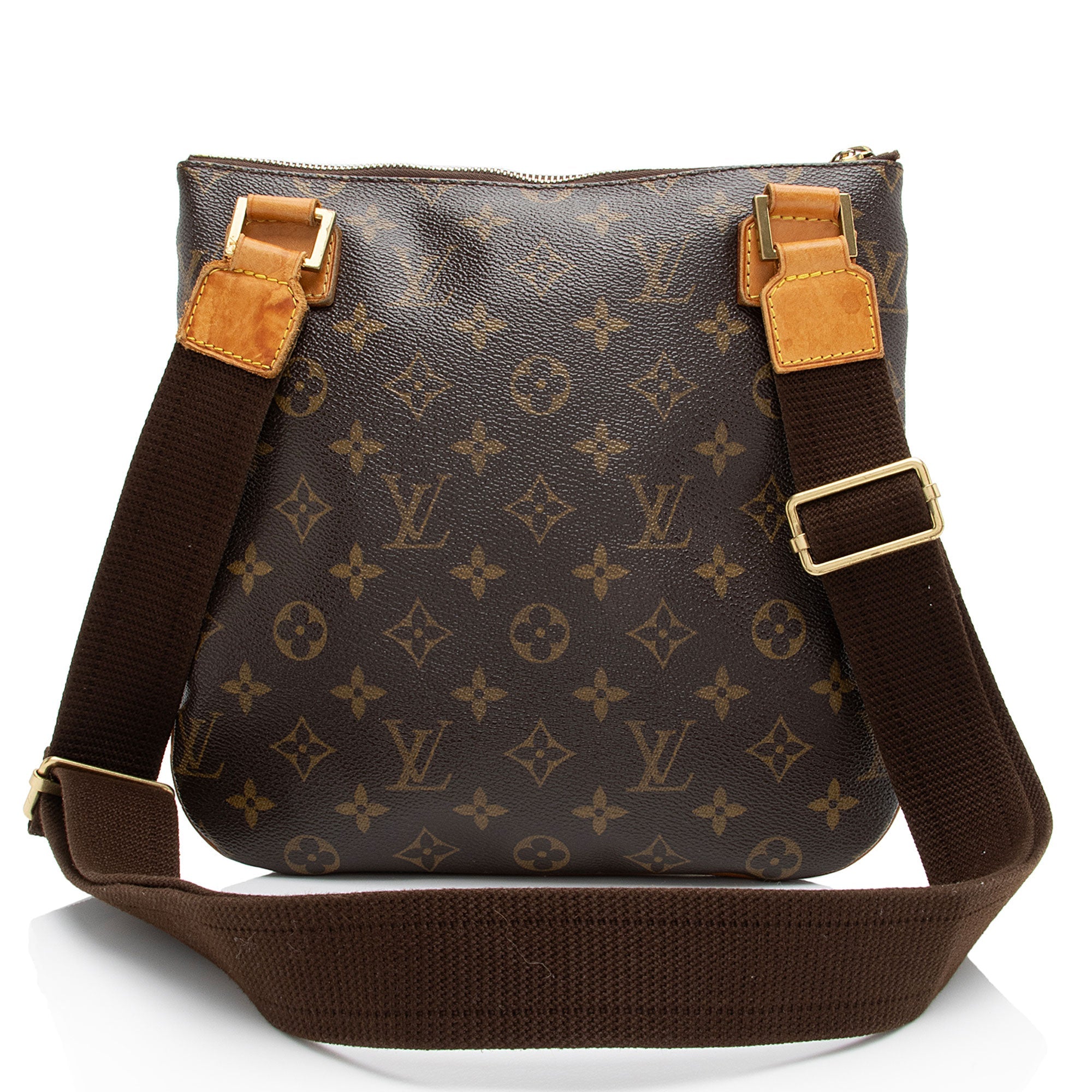 Louis Vuitton Monogram Canvas Pochette Bosphore Messenger Bag (SHF-GyD1MJ)