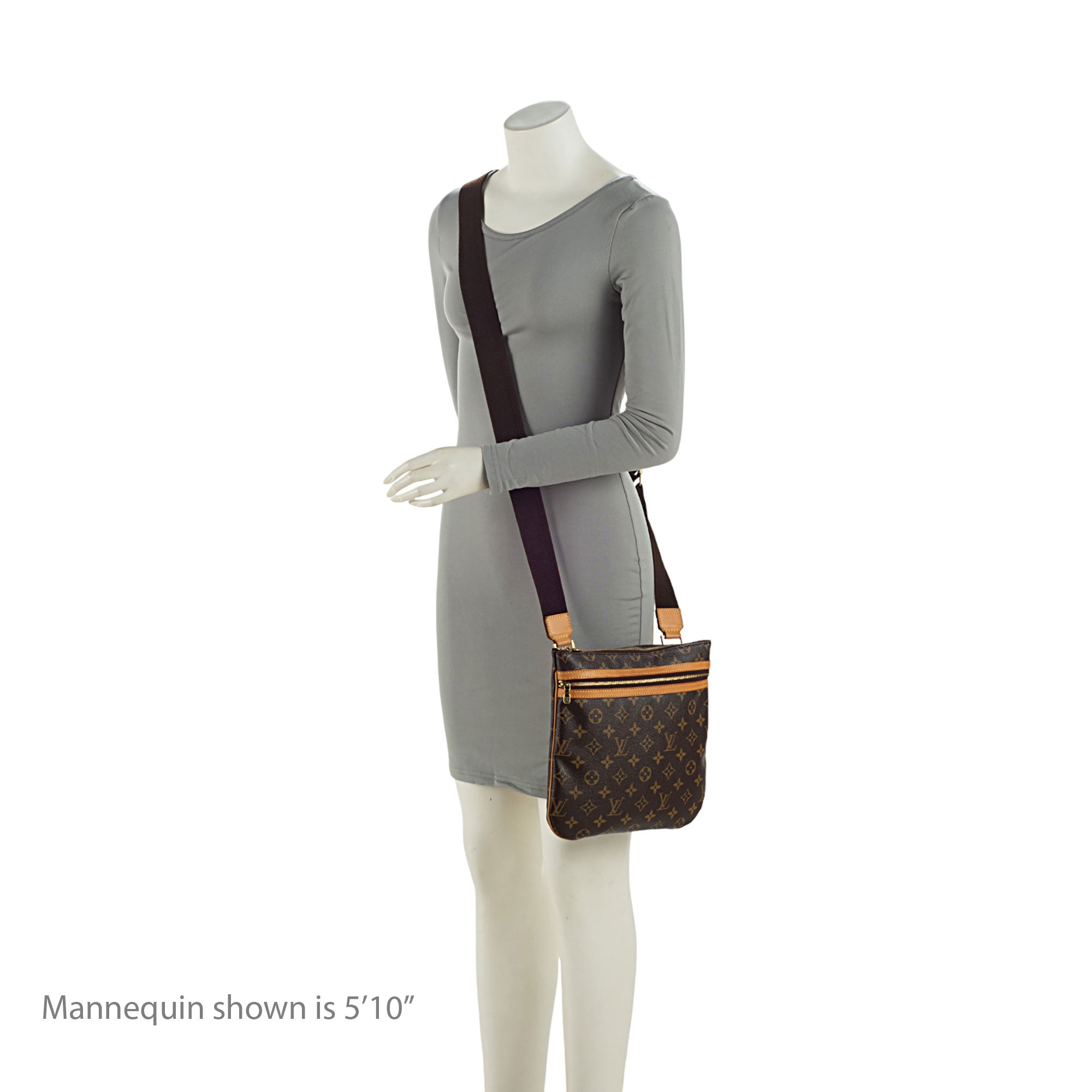 Louis Vuitton Monogram Canvas Pochette Bosphore Messenger (SHF-psSIus)