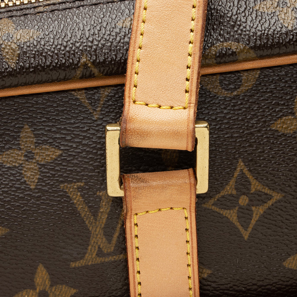 Louis Vuitton Monogram Canvas Porte Documents Pegase Soft Briefcase (SHF-22705)