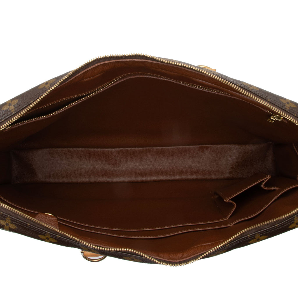 Louis Vuitton Monogram Canvas Porte Documents Voyage Bag (SHF-ajQncv)
