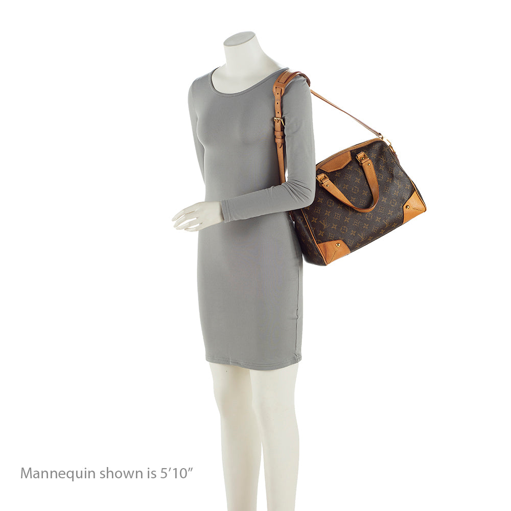 Louis Vuitton Monogram Canvas Retiro PM Satchel (SHF-05kHBQ)