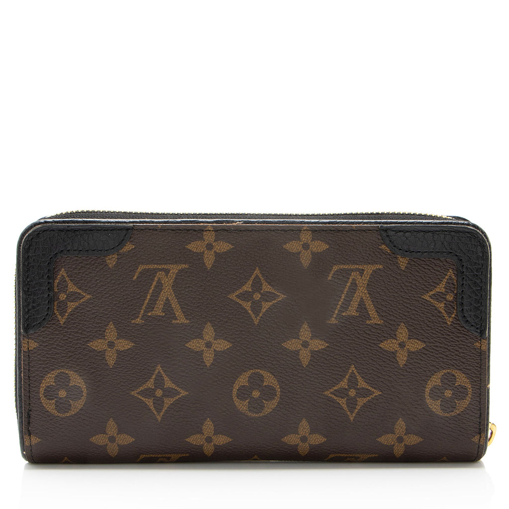 Louis Vuitton Monogram Canvas Retiro Zippy Wallet