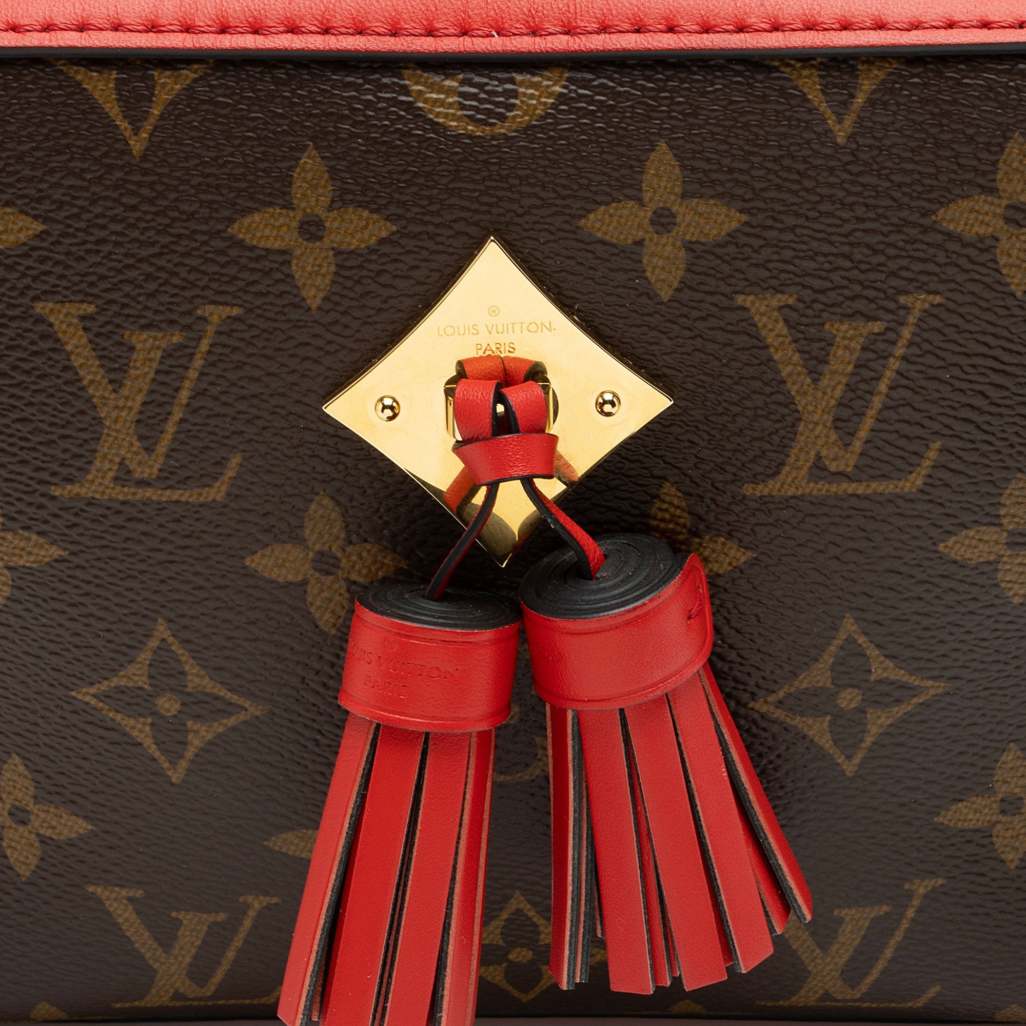 Louis Vuitton Monogram Canvas Saintonge Shoulder Bag (SHF-dIiwks)