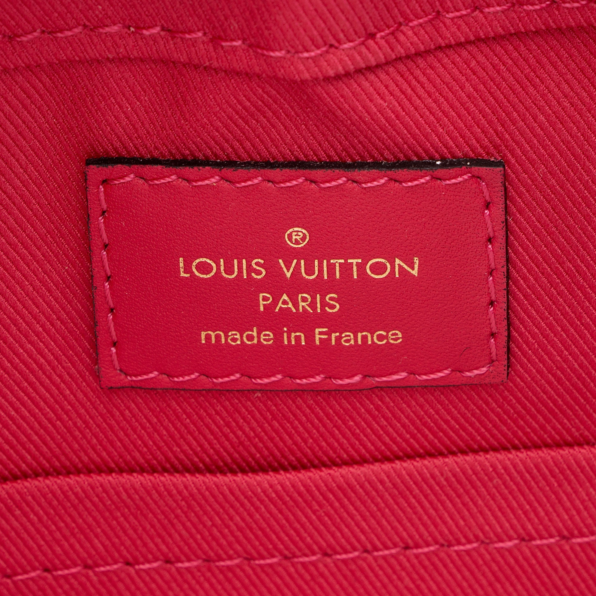 Louis Vuitton Monogram Canvas Saintonge Shoulder Bag