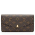 Louis Vuitton Monogram Canvas Sarah Wallet