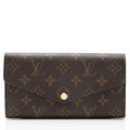 Louis Vuitton Monogram Canvas Sarah Wallet