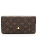 Louis Vuitton Monogram Canvas Sarah Wallet