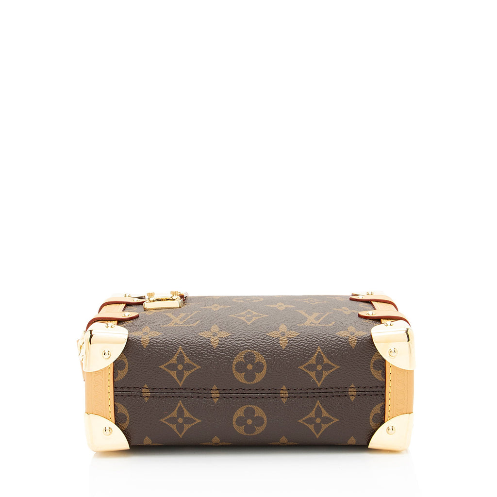 Louis Vuitton Monogram Canvas Side Trunk PM Shoulder Bag