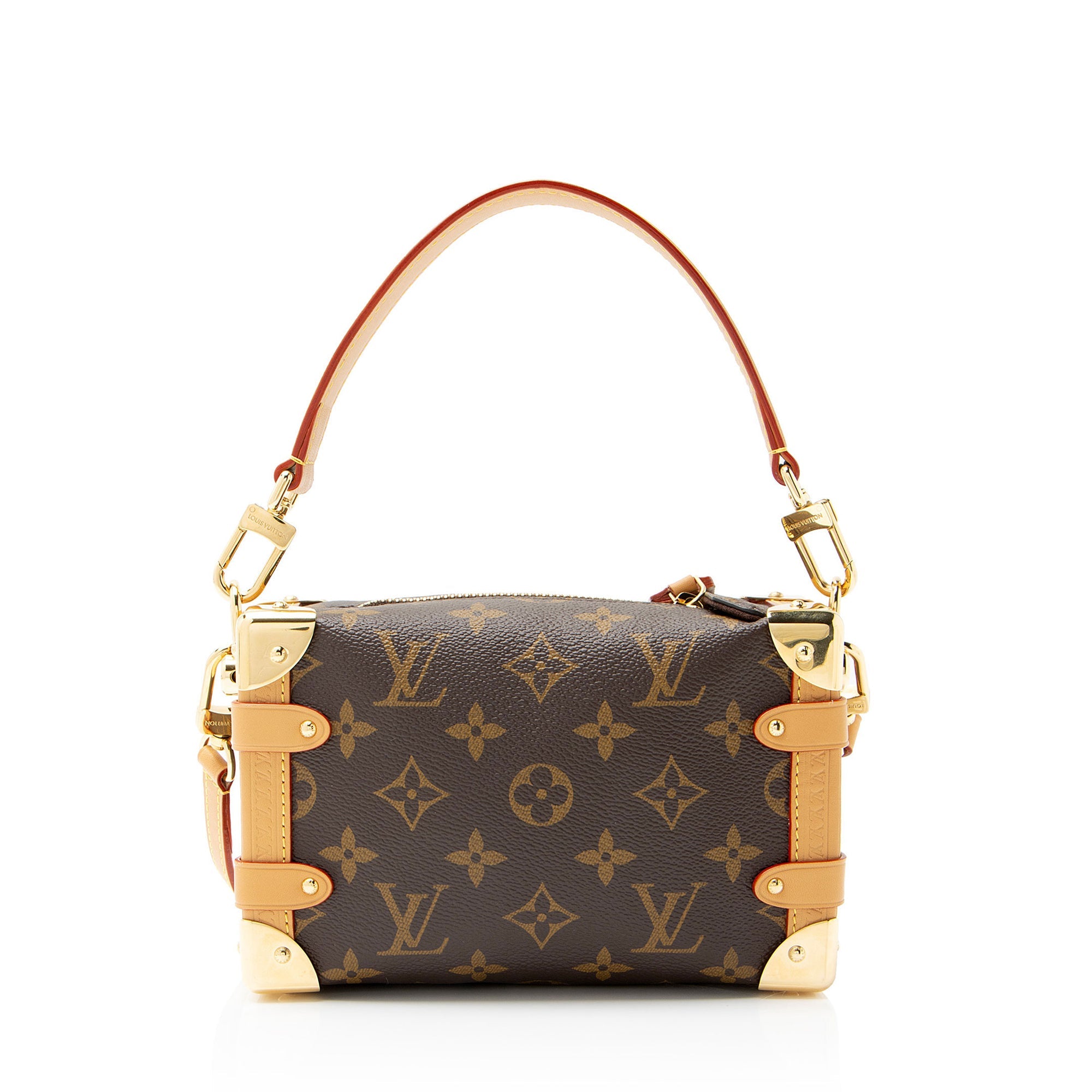 Louis Vuitton Monogram Canvas Side Trunk PM Shoulder Bag