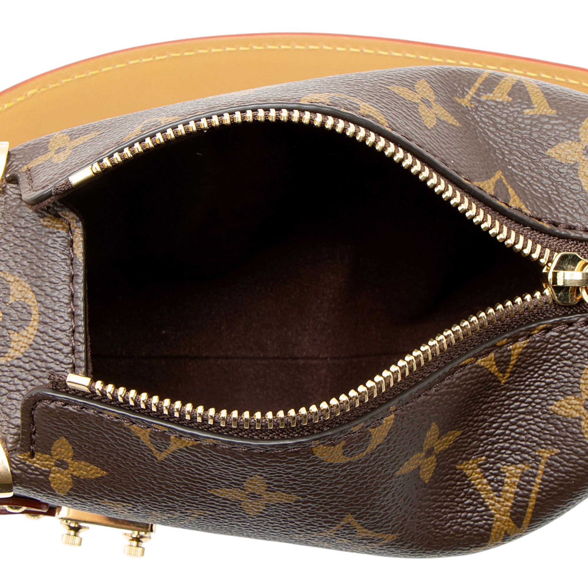 Louis Vuitton Monogram Canvas Side Trunk PM Shoulder Bag