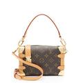 Louis Vuitton Monogram Canvas Side Trunk PM Shoulder Bag