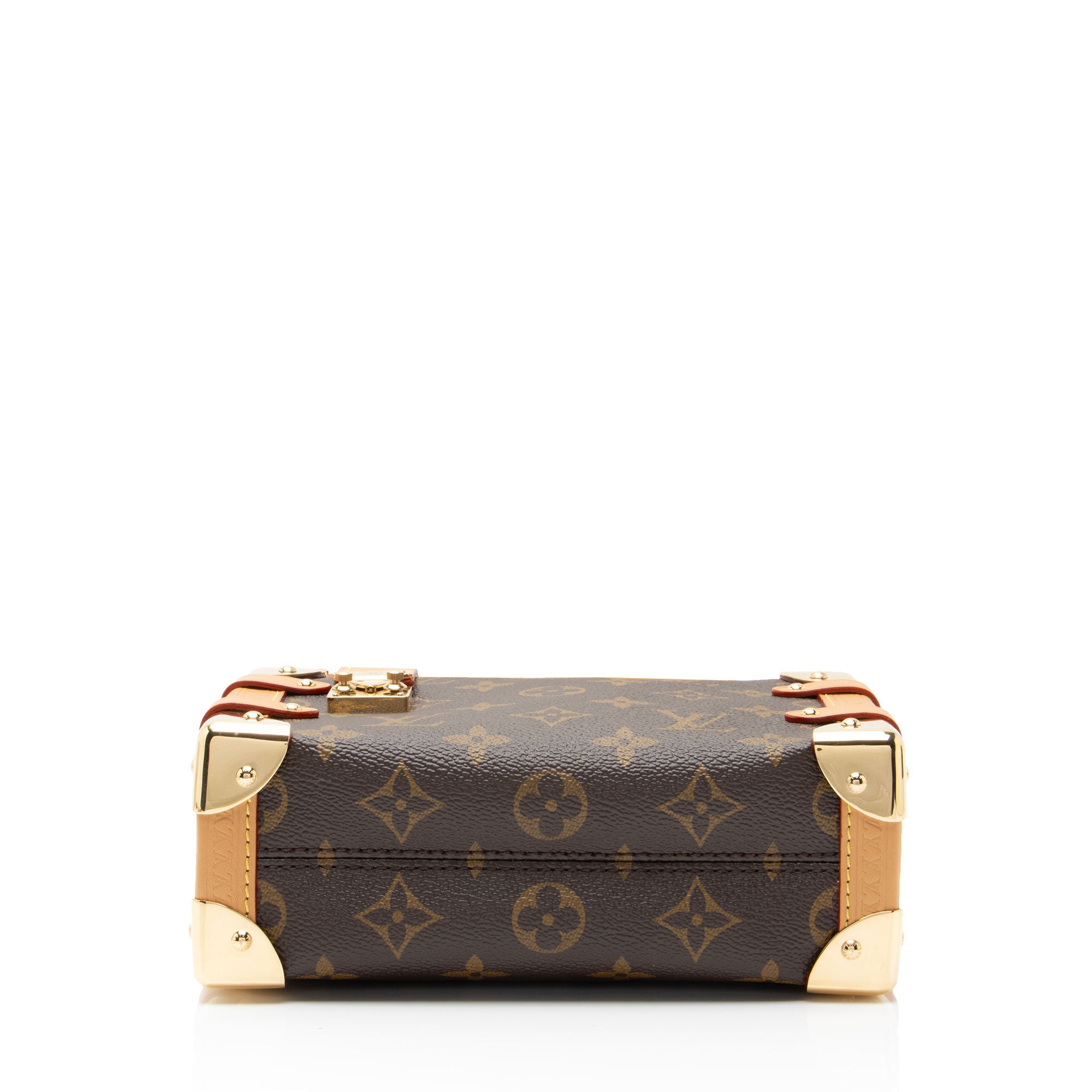 Louis Vuitton Monogram Canvas Side Trunk PM Shoulder Bag